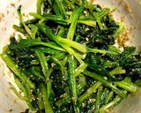 ほうれん草の胡麻和え☻作り方4写真