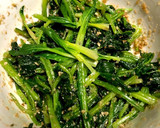 ほうれん草の胡麻和え☻作り方4写真