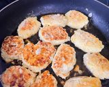 フライパンで簡単 鶏のつくね作り方7写真