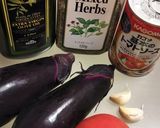 ワインに合う！トマトとナスの煮込み作り方1写真