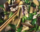 ナスとピーマンの味噌炒め作り方5写真