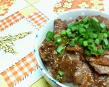 ✿単純明快❀牛肉の✿甘辛丼作り方3写真