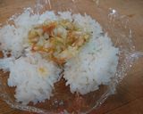 梅キャベ✨お握り作り方3写真