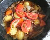 トマト肉じゃが作り方6写真