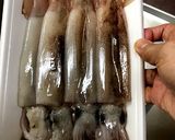 スルメイカと筍のお煮物作り方1写真