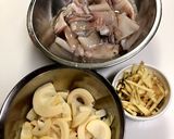 スルメイカと筍のお煮物作り方2写真
