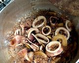 スルメイカと筍のお煮物作り方7写真