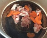 山盛りキャベツの豚汁作り方2写真