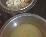 レタスたっぷり納豆豆腐たまごにんにく炒飯作り方6写真