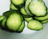 きゅうりとかぶの梅あえ♪作り方1写真