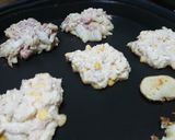 子供に大人気✨ツナコーンチーズお好み焼き作り方3写真