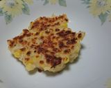 子供に大人気✨ツナコーンチーズお好み焼き作り方5写真