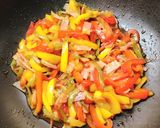 余った蒲焼きのタレでパプリカのきんぴら作り方4写真