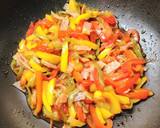 余った蒲焼きのタレでパプリカのきんぴら作り方4写真