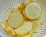 ズッキーニのチーズ焼き☆作り方1写真