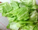 ✿レタスとツナ缶で❀マヨ醤油✿炒め作り方2写真
