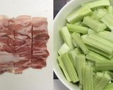 豚バラ肉と白瓜としめじのポン酢煮作り方1写真