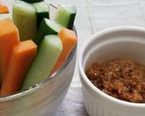☆野菜スティック♪醤油麹をつけて食べる☆作り方1写真