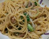 炒めパスタ　焼肉のたれ味作り方3写真