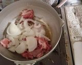 豚玉ねぎ汁作り方1写真