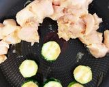 夏野菜胸肉の砂糖を使わない照り焼き作り方9写真