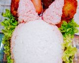 ドラえもん♪のらみゃーこさん♪キャラ弁作り方3写真