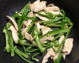 超簡単 鶏胸肉で青椒肉絲作り方7写真