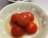 簡単!和食屋のプチトマトお浸し作り方3写真