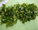 簡単！レタス☆お味噌汁作り方1写真