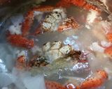 花咲ガニの味噌汁＝鉄砲汁作り方3写真
