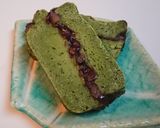 米粉で作る✨宇治抹茶と小豆のサンドケーキ作り方8写真
