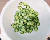 さっぱり美味しい♪きゅうりと大葉の酢の物作り方1写真