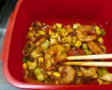 海老とコーンの旨味あんを冷たい麺で☆作り方8写真