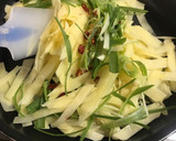 シャキシャキじゃがいもの中華風炒め作り方4写真