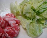 オイルソースで超簡単☆レタスの焼きうどん作り方2写真