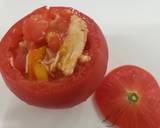 トースターだけ！夏野菜のトマトファルシ作り方6写真