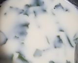 ☆めんつゆ・鶏ガラで♪わかめ豆乳スープ☆作り方2写真