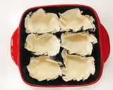 余った餃子の皮で♪トースターdeキッシュ作り方5写真