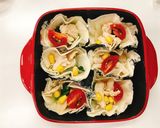 余った餃子の皮で♪トースターdeキッシュ作り方6写真
