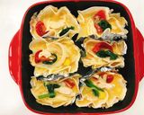 余った餃子の皮で♪トースターdeキッシュ作り方8写真