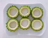 夏らしさ満点！栄養満点！ゴーヤの鶏肉詰め作り方3写真