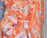 新しょうがの甘すぎない甘酢漬けで和え物作り方7写真