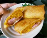 おつまみに＊カレーポテトのチーズ春巻き作り方7写真