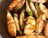 夏野菜の肉巻き〜簡単照り焼きタレ作り方5写真