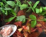 トマトの皮のスープ(湯むき後の皮活用☆)作り方3写真