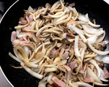 きのこの和風スパゲティ作り方5写真