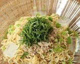 和風ツナあえ麺。作り方4写真