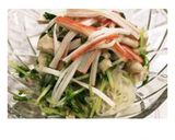 あともう1品に！豆苗春雨サラダ作り方6写真