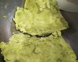 抹茶　ホワイトチョコ　しっとりクッキー作り方6写真