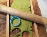 抹茶　ホワイトチョコ　しっとりクッキー作り方7写真